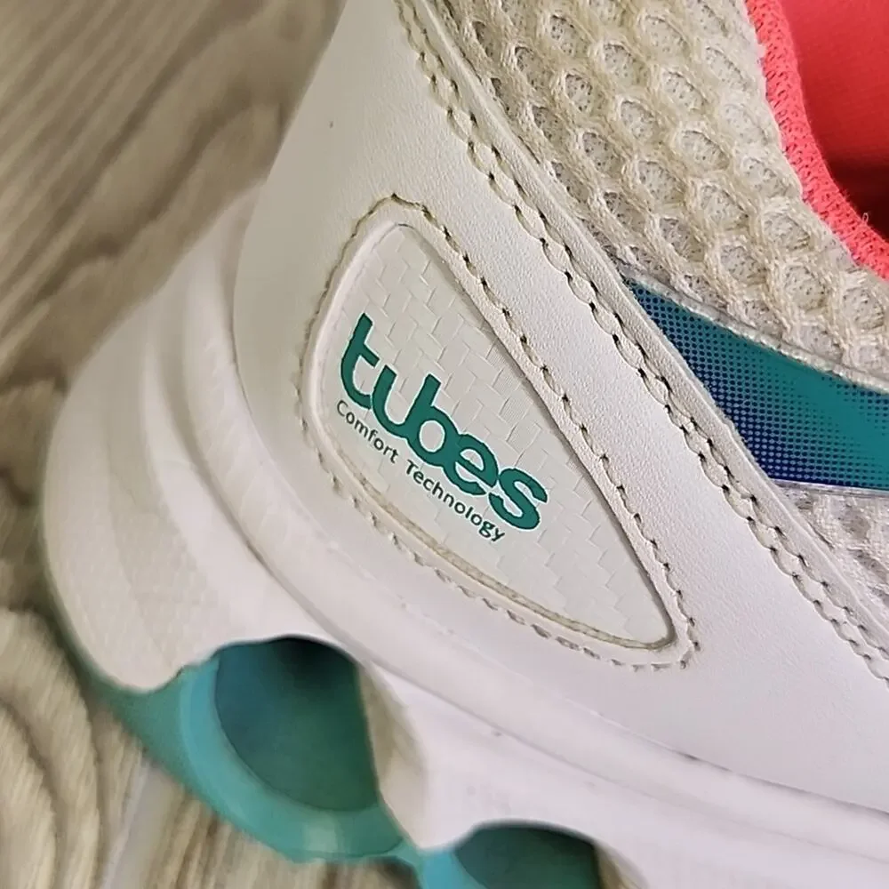 K-Swiss White Tubes Athletic Sneakers Womens Size 9.5